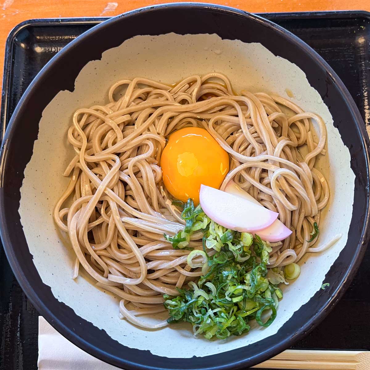 月見そば