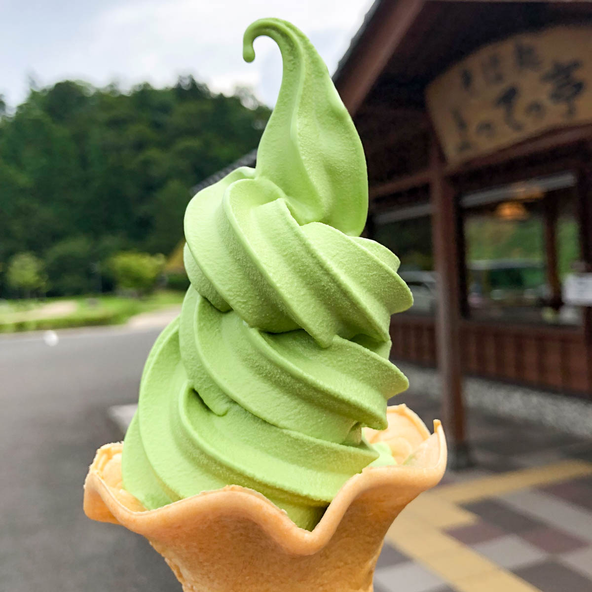 抹茶ソフト