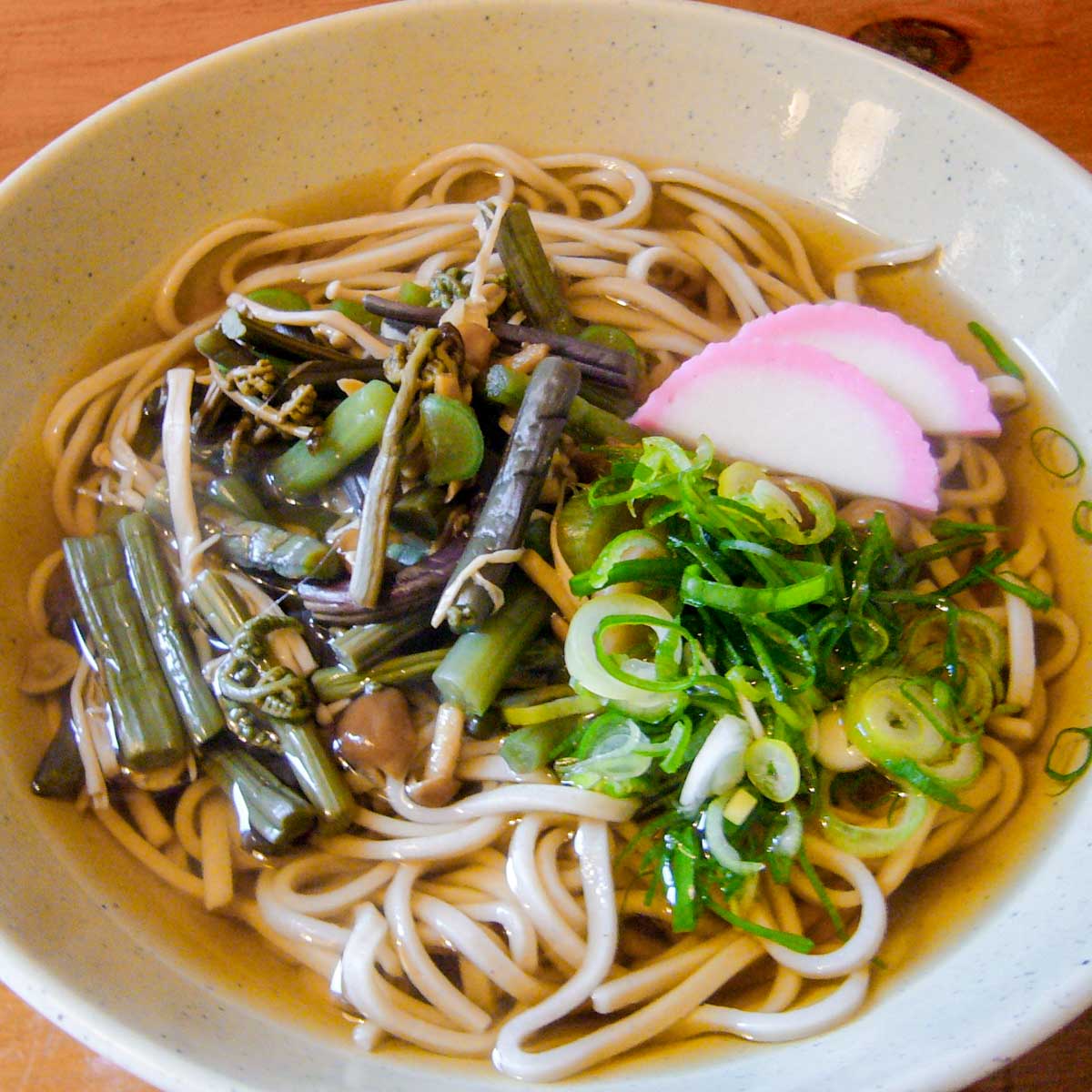 山菜そば